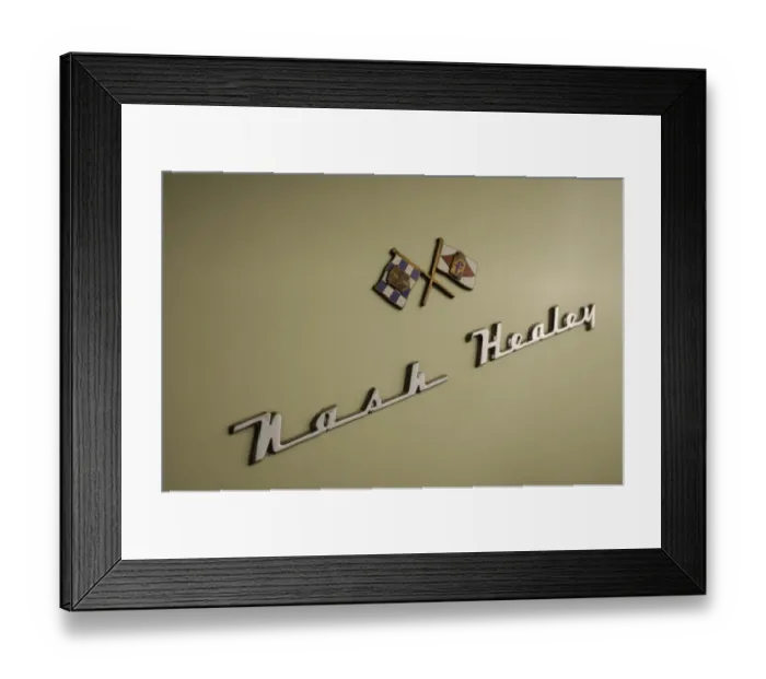 Framed Print : Nash Healey 1953 Framed Print : Nash Healey 1953