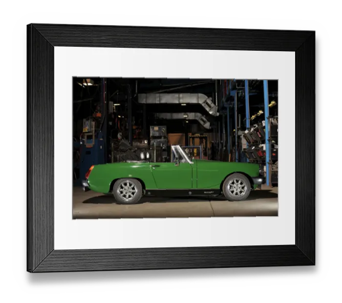 Framed Print : MG Midget 1979 Framed Print : MG Midget 1979
