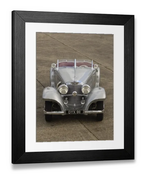 Framed Print : 1937 Mercedes Benz