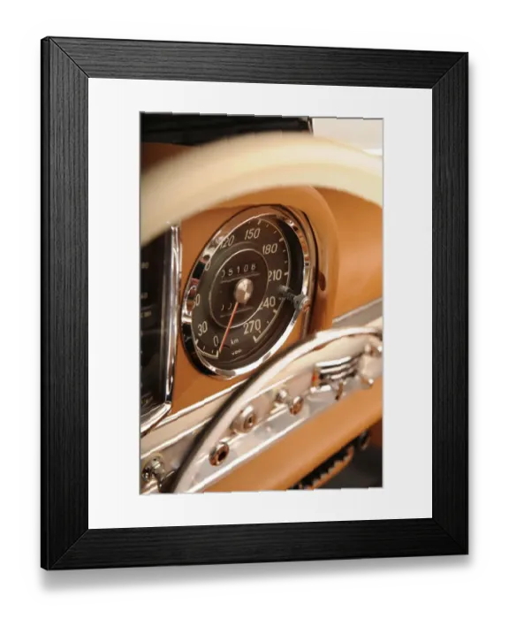 Framed Print : Mercedes Benz 300