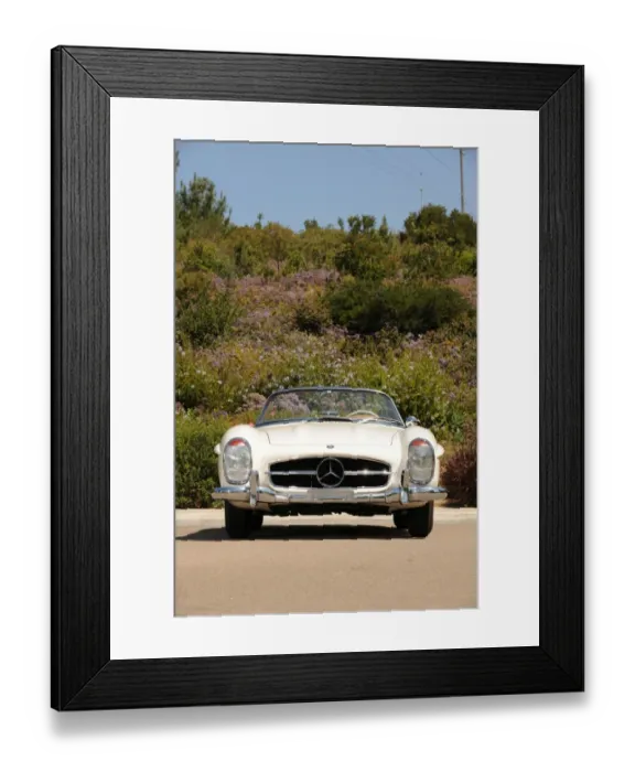 Framed Print : Mercedes Benz 300