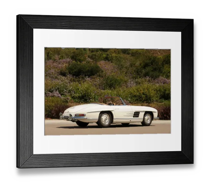 Framed Print : Mercedes Benz 300