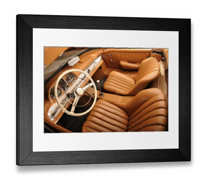 Framed Print : Mercedes Benz 300