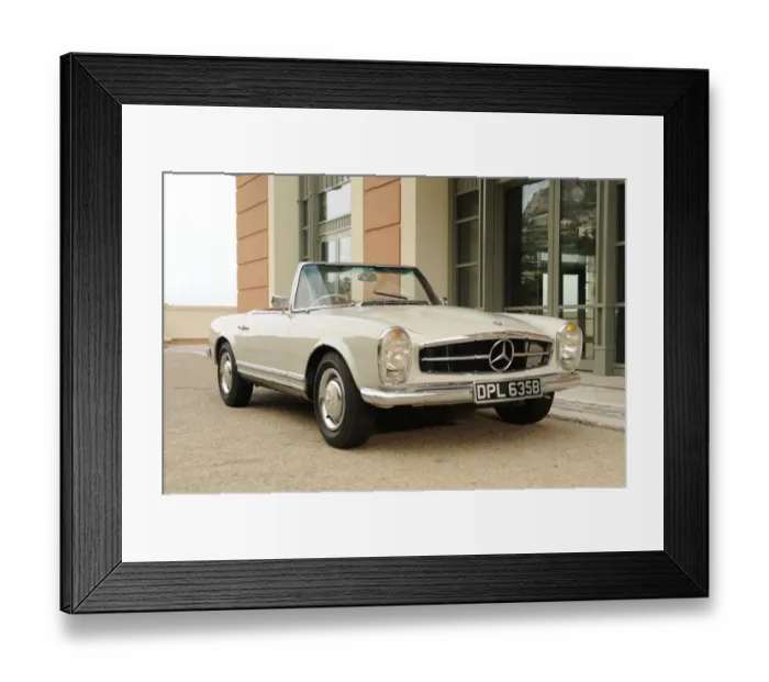 Framed Print : Mercedes Benz 230SL Framed Print : Mercedes Benz 230SL