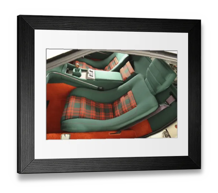 Framed Print : Lotus Esprit 1977