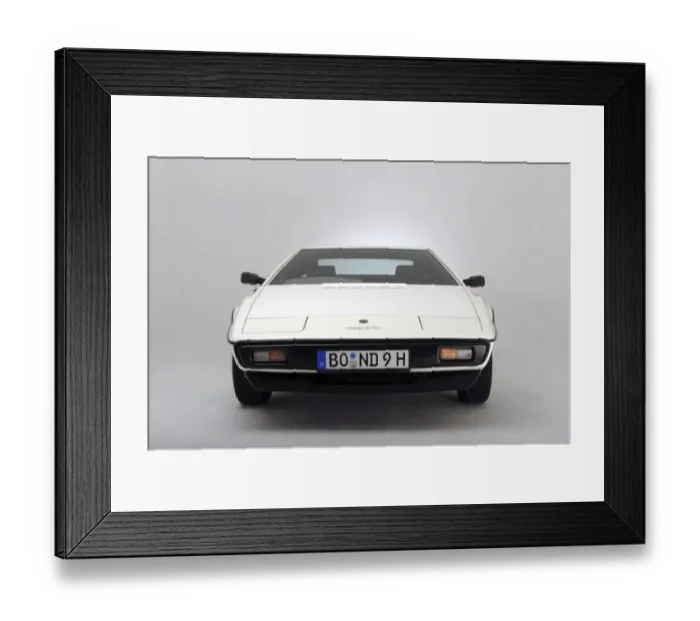 Framed Print : Lotus Esprit 1977 Framed Print : Lotus Esprit 1977