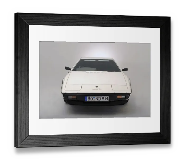 Framed Print : Lotus Esprit 1977 Framed Print : Lotus Esprit 1977