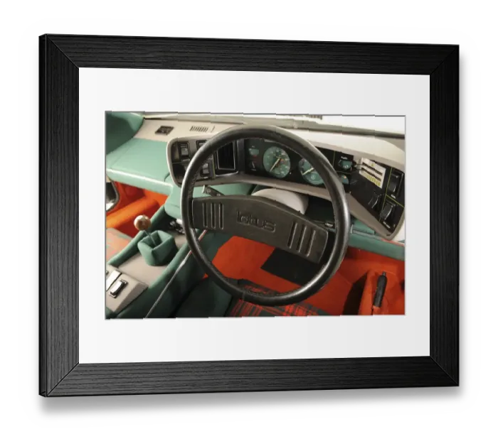 Framed Print : Lotus Esprit 1977 Framed Print : Lotus Esprit 1977