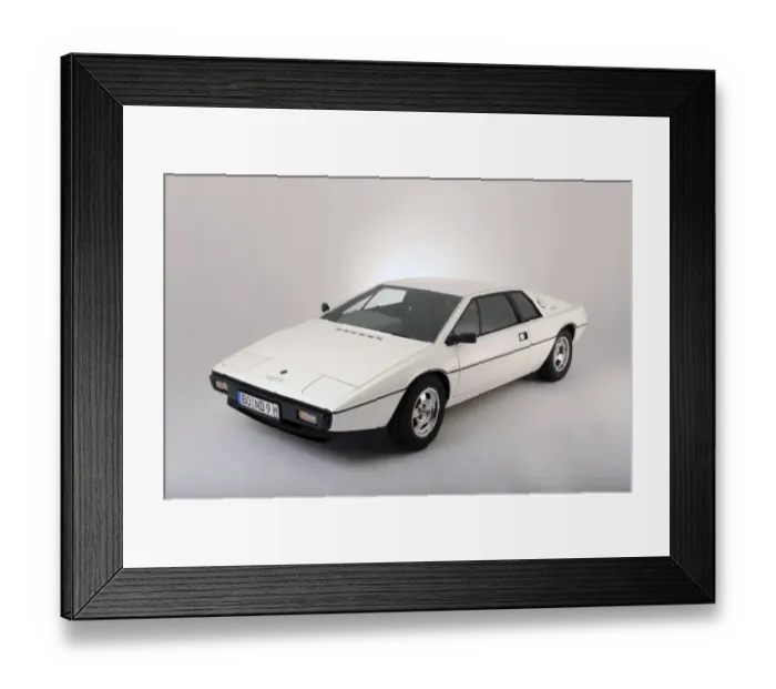 Framed Print : Lotus Esprit 1977 Framed Print : Lotus Esprit 1977