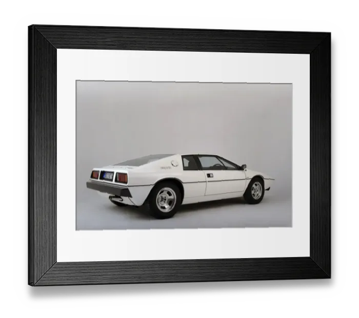Framed Print : Lotus Esprit 1977 Framed Print : Lotus Esprit 1977