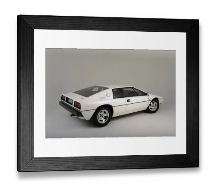 Framed Print : Lotus Esprit 1977