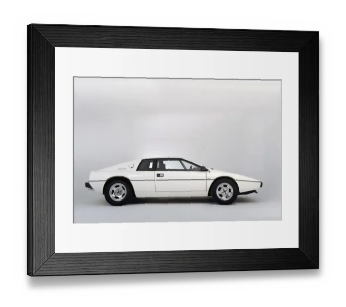 Framed Print : Lotus Esprit 1977