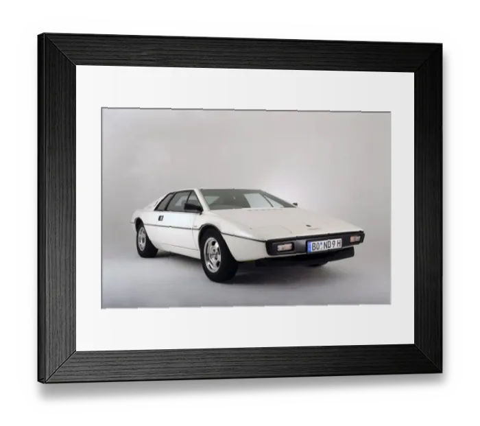 Framed Print : Lotus Esprit 1977 Framed Print : Lotus Esprit 1977