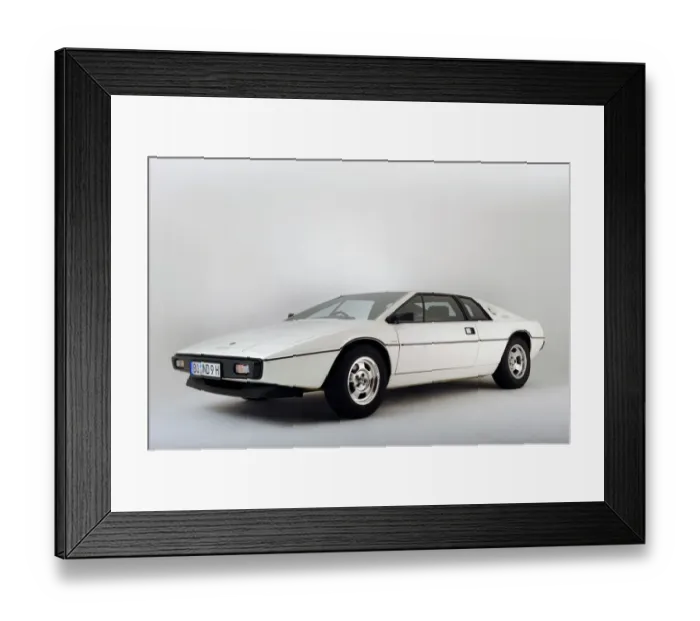 Framed Print : Lotus Esprit 1977