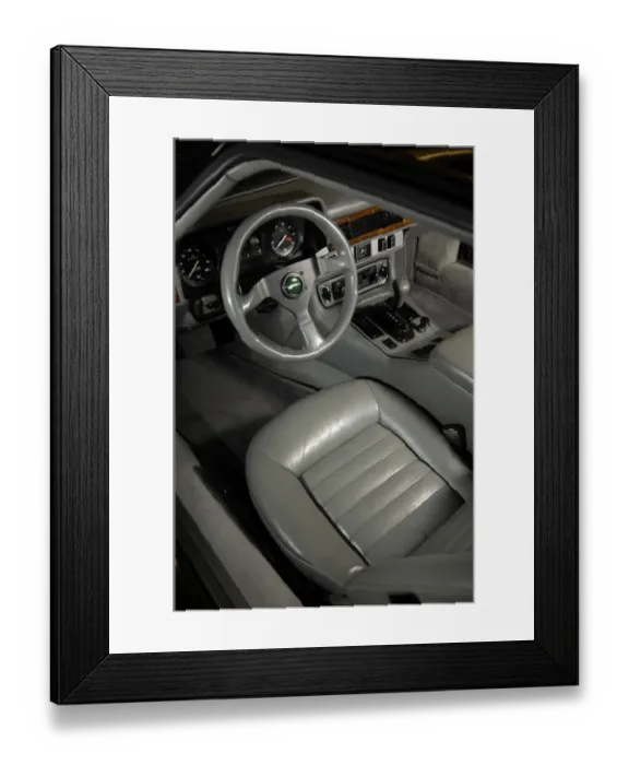 Framed Print : Jaguar XJS with Framed Print : Jaguar XJS with