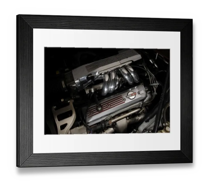 Framed Print : Jaguar XJS with Framed Print : Jaguar XJS with
