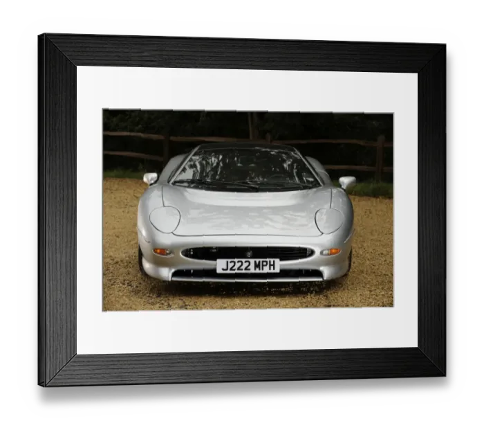 Framed Print : Jaguar XJ220R 1993