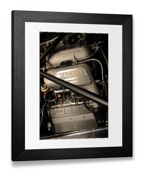 Framed Print : Jaguar XJ220R 1993