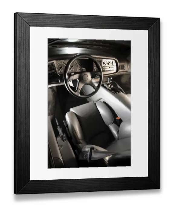 Framed Print : Jaguar XJ220R 1993