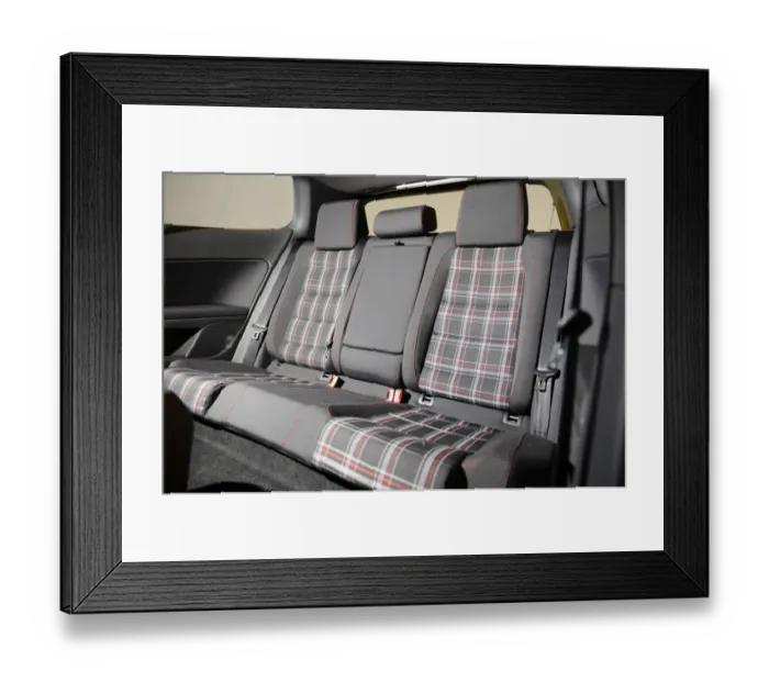 Framed Print : VW Golf GTI mk 6 2008