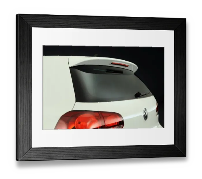 Framed Print : VW Golf GTI mk 6 2008