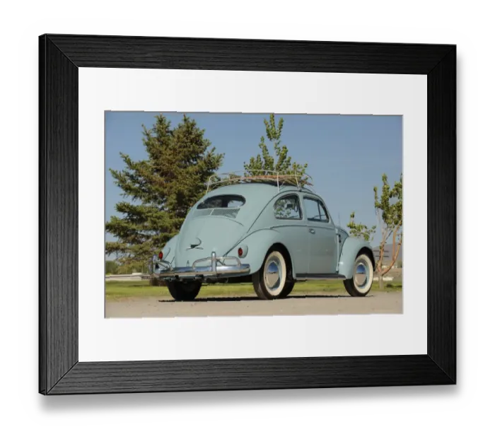 Framed Print : VW Beetle 1957 Framed Print : VW Beetle 1957