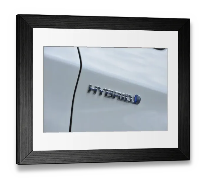 Framed Print : Toyota Prius 2009 Framed Print : Toyota Prius 2009