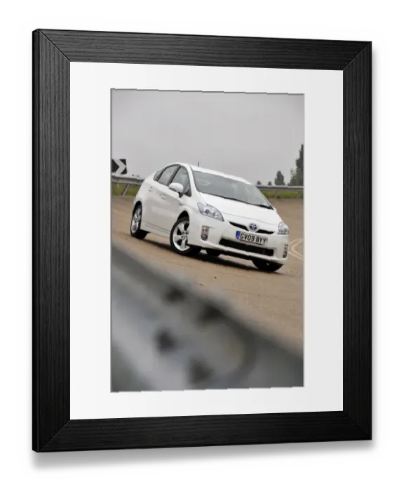 Framed Print : Toyota Prius 2009 Framed Print : Toyota Prius 2009