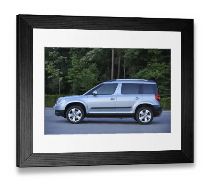 Framed Print : Skoda Yeti 2009 Framed Print : Skoda Yeti 2009