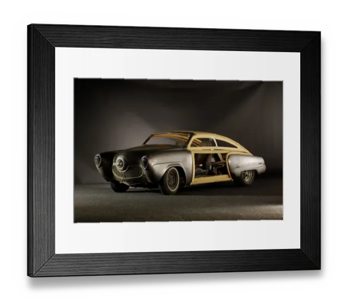 Framed Print : Studebaker custom