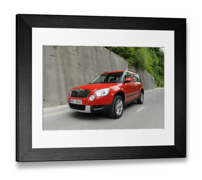 Framed Print : Skoda Yeti 2009 Framed Print : Skoda Yeti 2009