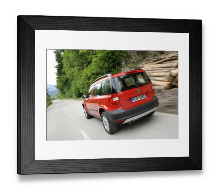 Framed Print : Skoda Yeti 2009 Framed Print : Skoda Yeti 2009