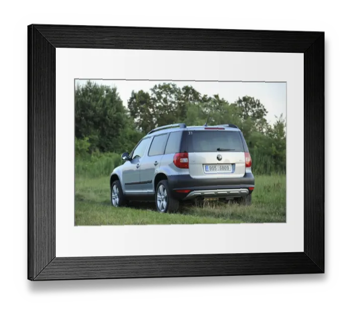 Framed Print : Skoda Yeti 2009 Framed Print : Skoda Yeti 2009