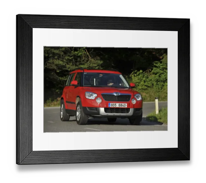 Framed Print : Skoda Yeti 2009 Framed Print : Skoda Yeti 2009