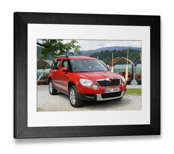 Framed Print : Skoda Yeti 2009 Framed Print : Skoda Yeti 2009