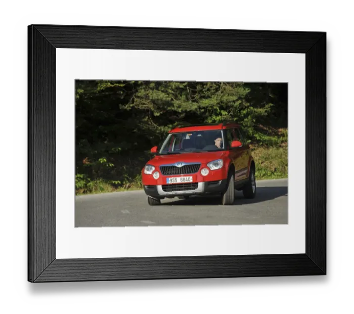 Framed Print : Skoda Yeti 2009 Framed Print : Skoda Yeti 2009