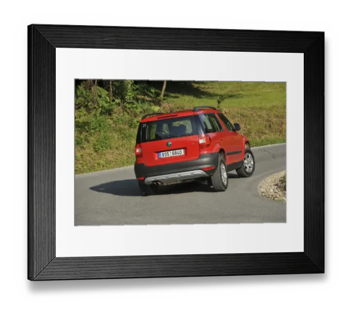 Framed Print : Skoda Yeti 2009 Framed Print : Skoda Yeti 2009