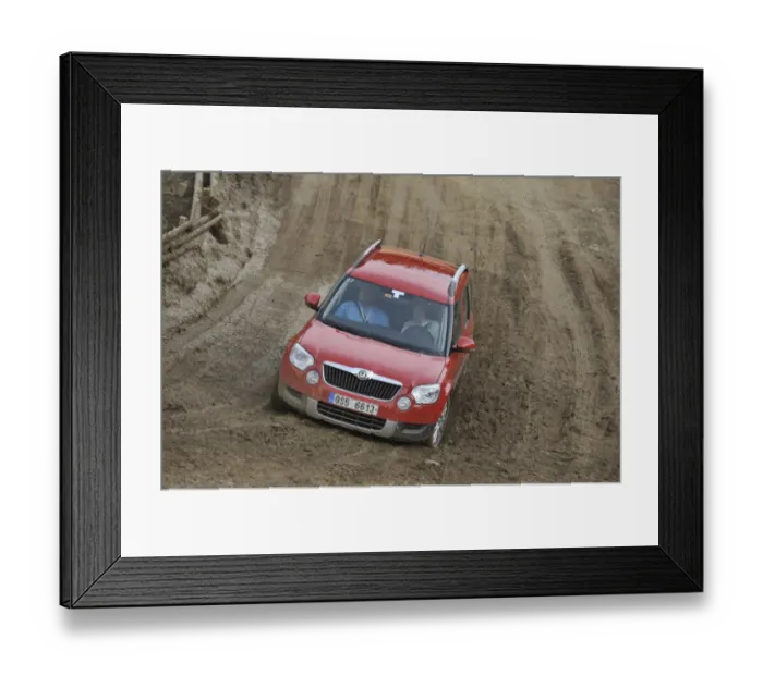 Framed Print : Skoda Yeti 2009 Framed Print : Skoda Yeti 2009