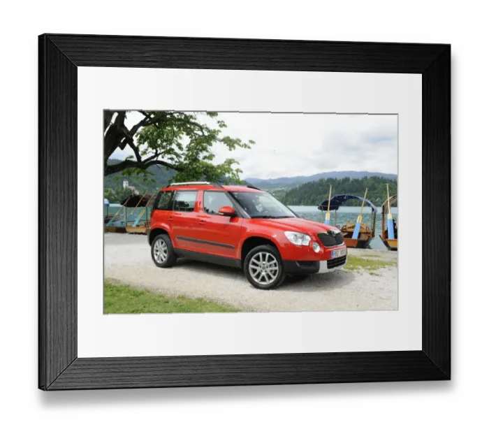 Framed Print : Skoda Yeti 2009 Framed Print : Skoda Yeti 2009