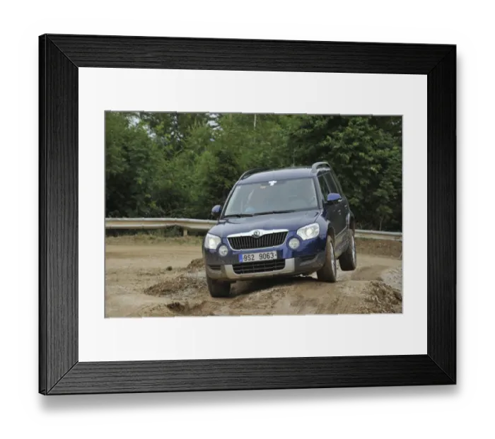 Framed Print : Skoda Yeti 2009 Framed Print : Skoda Yeti 2009