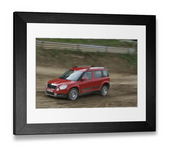 Framed Print : Skoda Yeti 2009 Framed Print : Skoda Yeti 2009