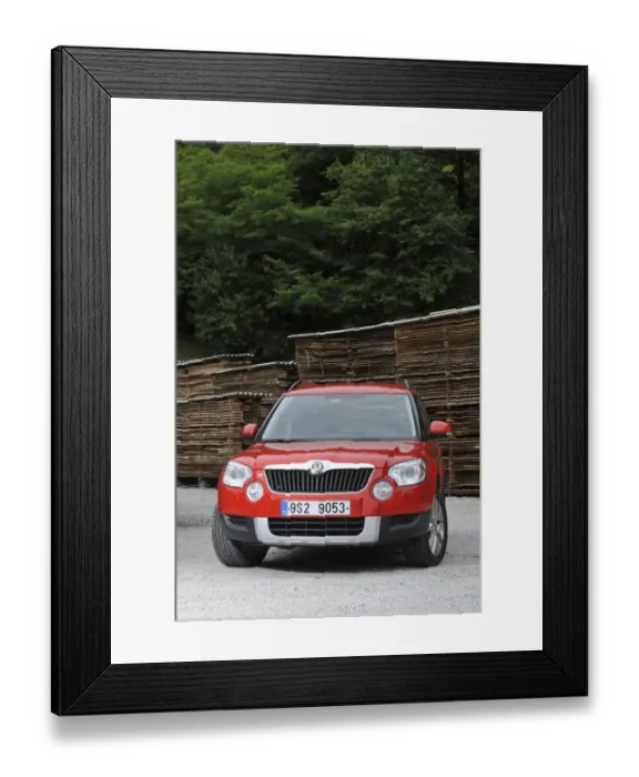 Framed Print : Skoda Yeti 2009 Framed Print : Skoda Yeti 2009