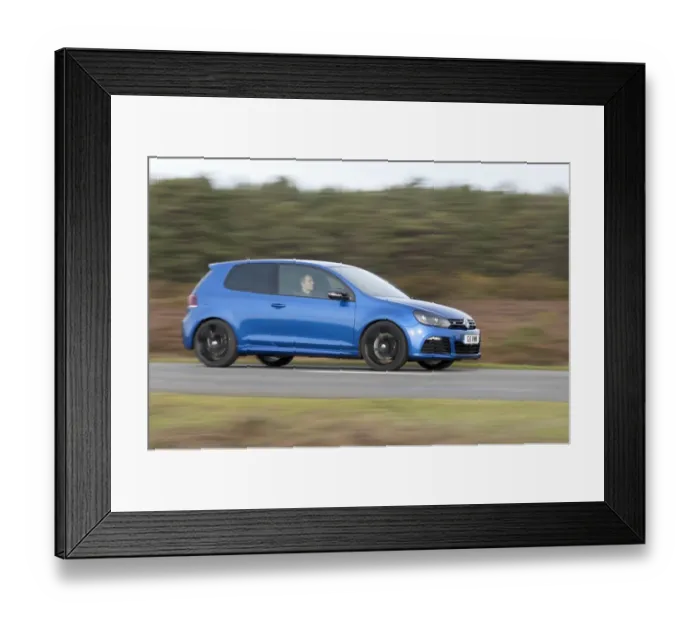 Framed Print : Volkswagen Golf R 2. 0l TSI 2011 Framed Print : Volkswagen Golf R 2. 0l TSI 2011