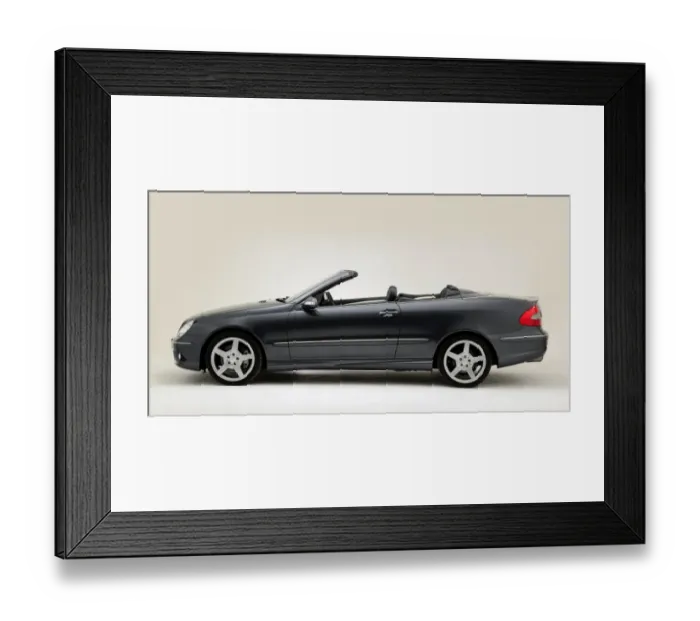Framed Print : 2009 Mercedes Benz CLK Cabriolet Framed Print : 2009 Mercedes Benz CLK Cabriolet