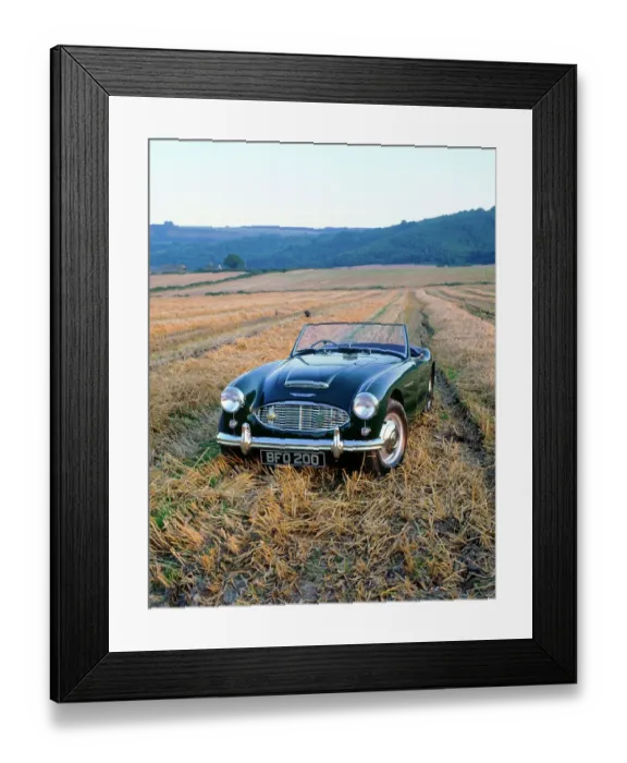 Framed Print : 1961 Austin Healey 3000 Mk1