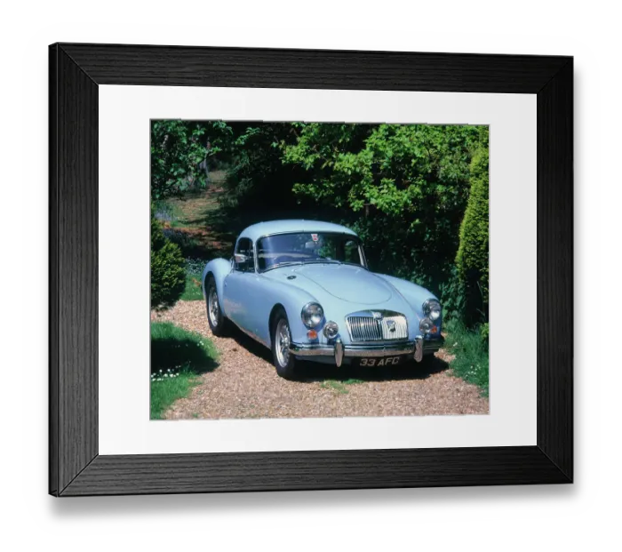 Framed Print : MGA Twin cam coupe 1959 Framed Print : MGA Twin cam coupe 1959
