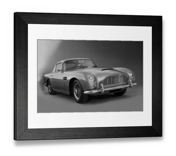 Framed Print : Aston Martin DB5 1964