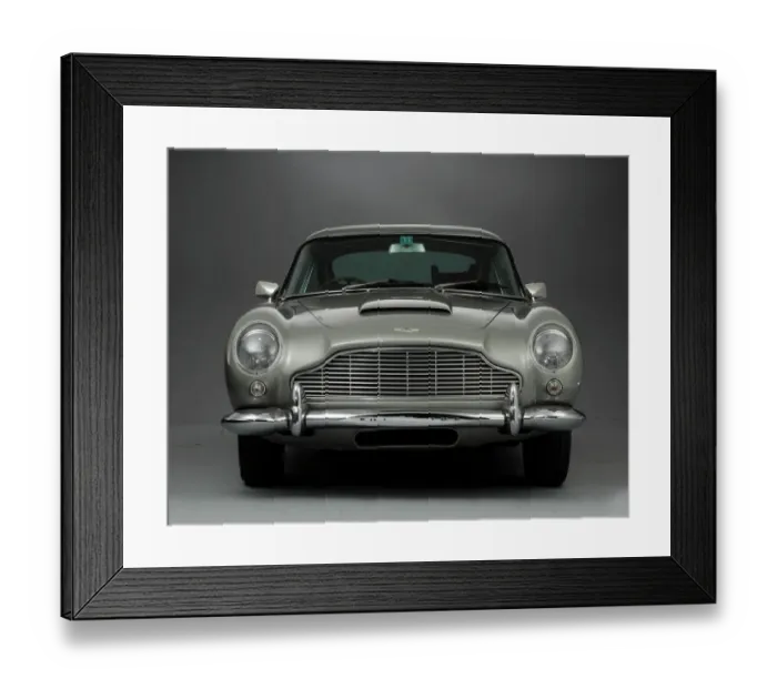 Framed Print : Aston Martin DB5 1964