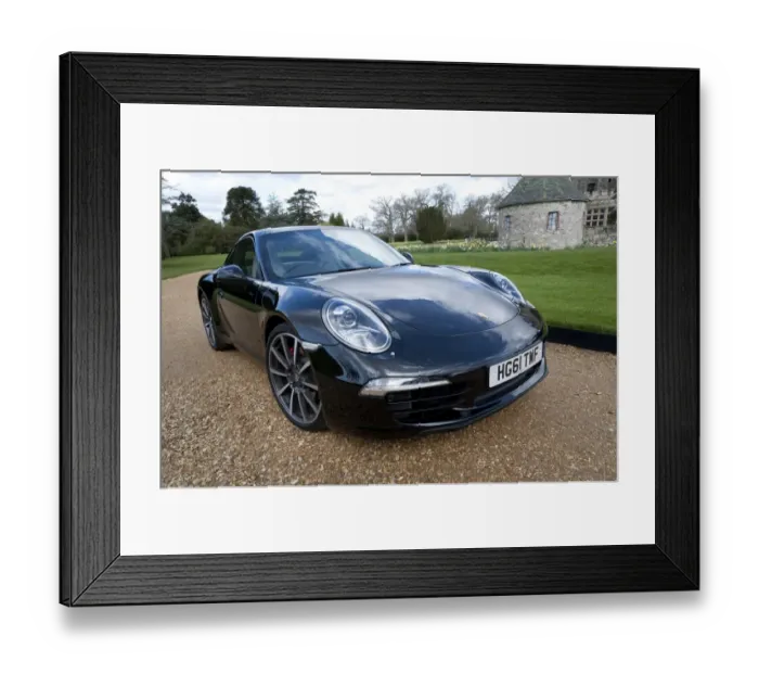 Framed Print : E01167 Porsche 911 Carreras 2011 Framed Print : E01167 Porsche 911 Carreras 2011