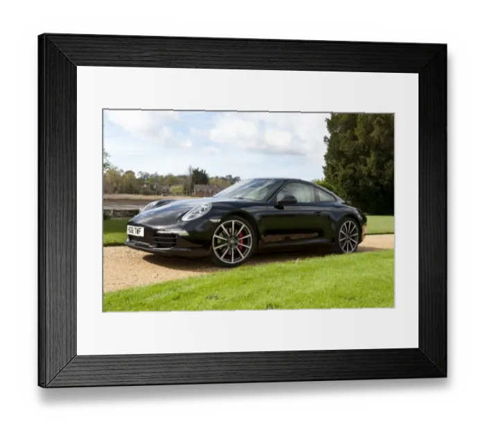 Framed Print : E01167 Porsche 911 Carreras 2011 Framed Print : E01167 Porsche 911 Carreras 2011